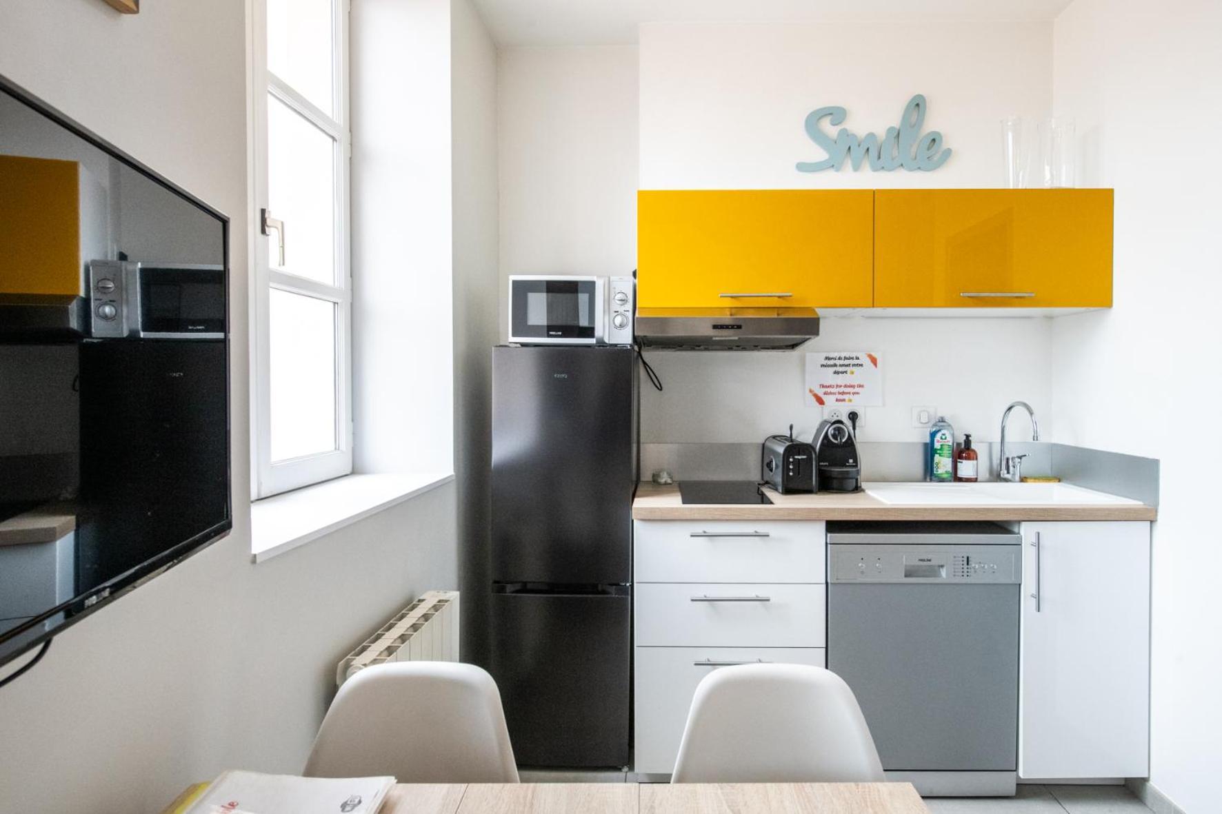 Duplex Scandinave A Cosy Et Calme - Lyon Part-Dieu Eksteriør bilde