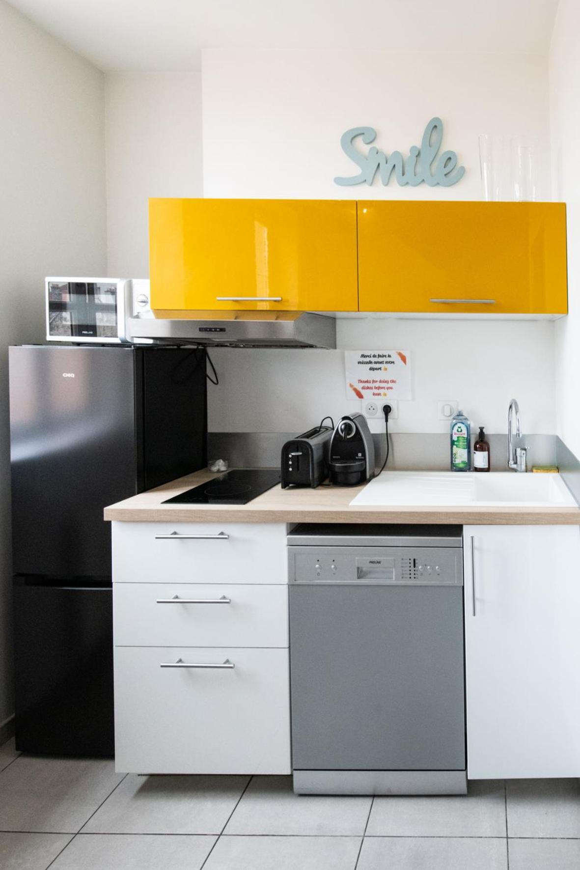 Duplex Scandinave A Cosy Et Calme - Lyon Part-Dieu Eksteriør bilde