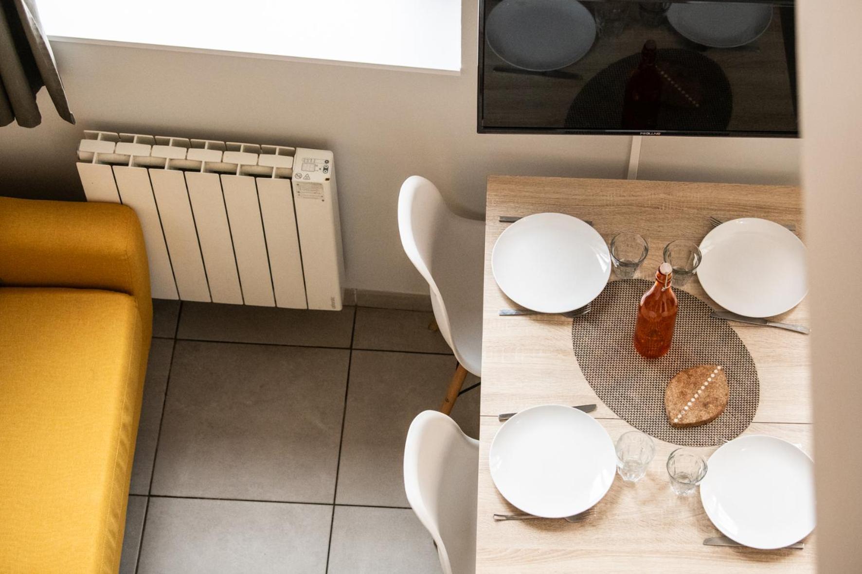 Duplex Scandinave A Cosy Et Calme - Lyon Part-Dieu Eksteriør bilde